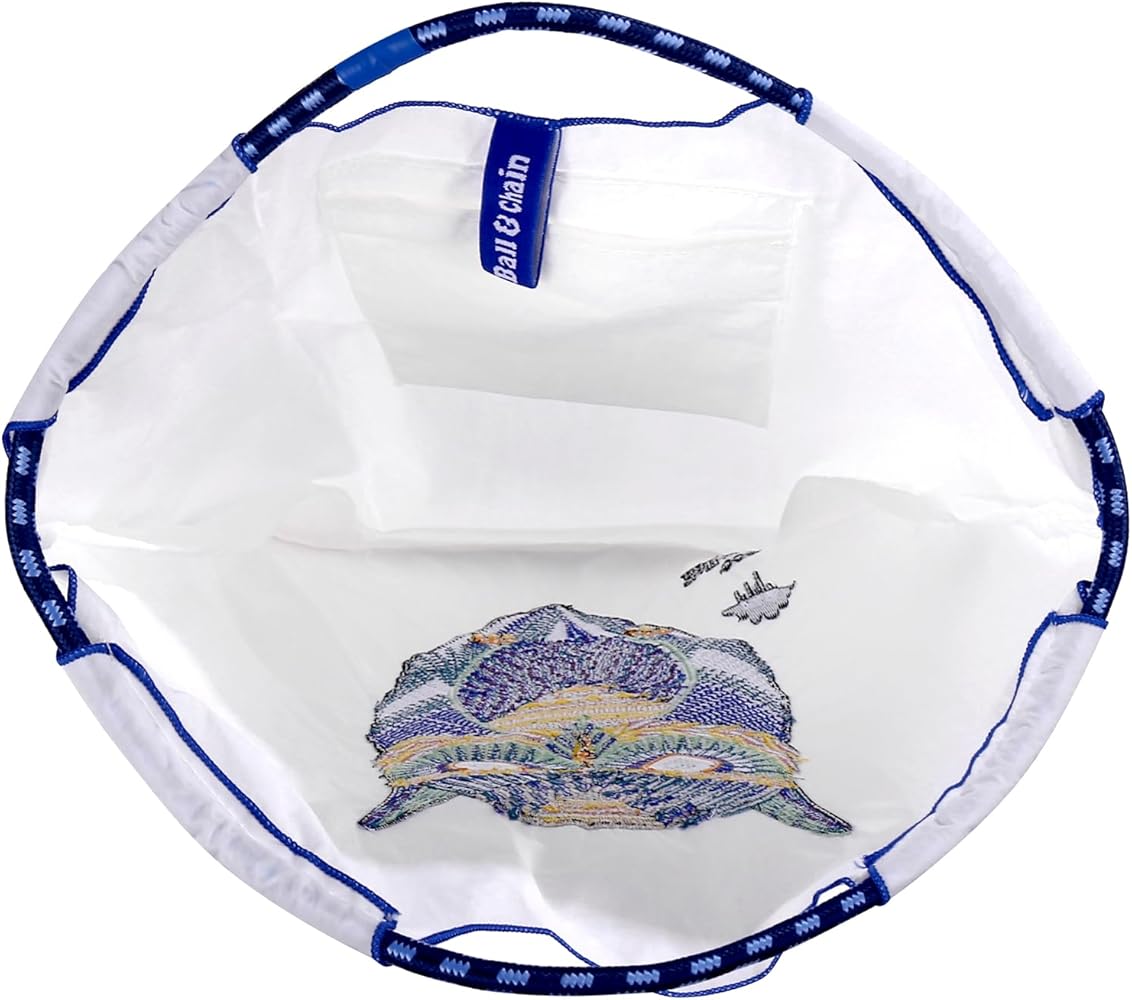 Ball&Chain Nylon Travel Tote Bag for Women，Lightweight Medium